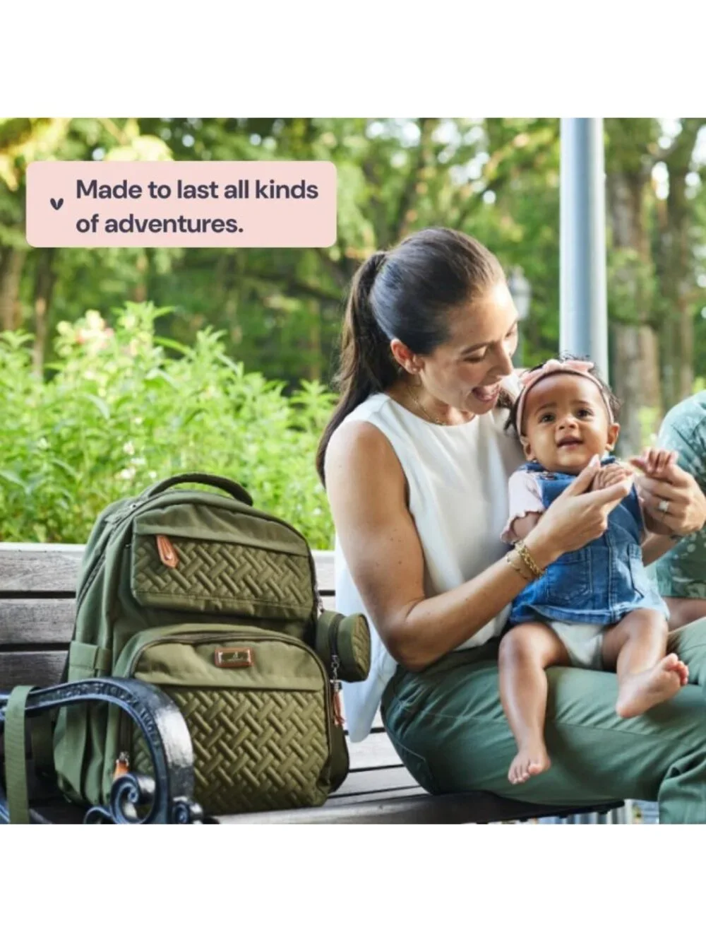 Large Waterproof Diaper Bag Backpack for Travel | Unisex Baby Bag with Changing